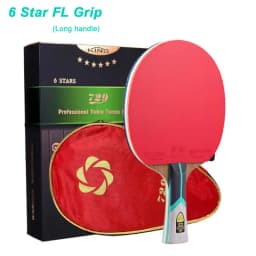 729 Friendship King Series Table Tennis Racket 6/7/8/9 Star Professional Offensive Carbon Ping Pong Racket Sticky Paddle