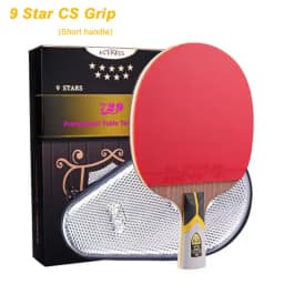 729 Friendship King Series Table Tennis Racket 6/7/8/9 Star Professional Offensive Carbon Ping Pong Racket Sticky Paddle