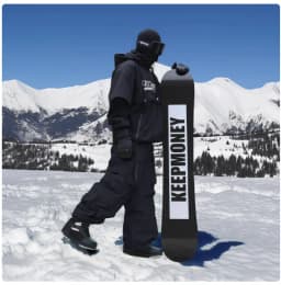 KEEPMONEY Ski Suit Set for Men and Women Jacket and Pants Warm Waterproof Outdoor Winter Thick multi-color Snowboarding suit