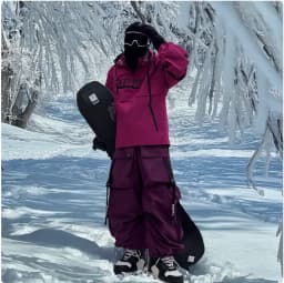 KEEPMONEY Ski Suit Set for Men and Women Jacket and Pants Warm Waterproof Outdoor Winter Thick multi-color Snowboarding suit