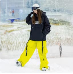 KEEPMONEY Ski Suit Set for Men and Women Jacket and Pants Warm Waterproof Outdoor Winter Thick multi-color Snowboarding suit