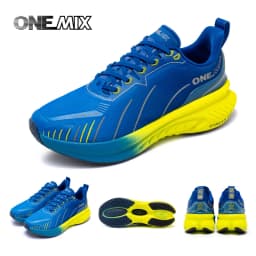 ONEMIX Cushioned Running Shoes Women Fall Winter Heavy Runners Lace-up Women Jump Rope Dance Non-slip Outdoor Sneakers