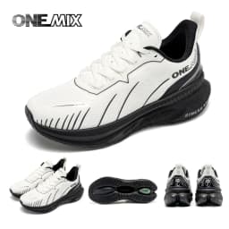 ONEMIX Cushioned Running Shoes Women Fall Winter Heavy Runners Lace-up Women Jump Rope Dance Non-slip Outdoor Sneakers