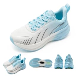 ONEMIX Cushioned Running Shoes Women Fall Winter Heavy Runners Lace-up Women Jump Rope Dance Non-slip Outdoor Sneakers