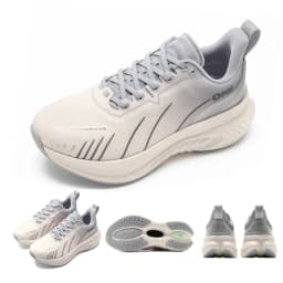 ONEMIX Cushioned Running Shoes Women Fall Winter Heavy Runners Lace-up Women Jump Rope Dance Non-slip Outdoor Sneakers