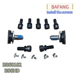 Bafang MID Motor Mounting Screw M615 G320 G340 Mounting Screw Fixing Screw Chainring Nut BBS01 02 Special BBSHD