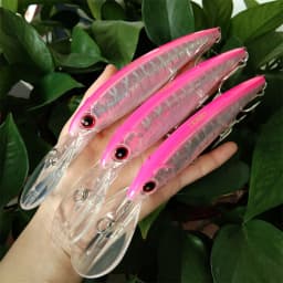 NOEBY 3pcs 140mm 52g Slow Sinking 160mm 73g 12cm 32g Minnow Fishing Lures Artificial Bait Trolling Wobblers Sea Fishing Lure
