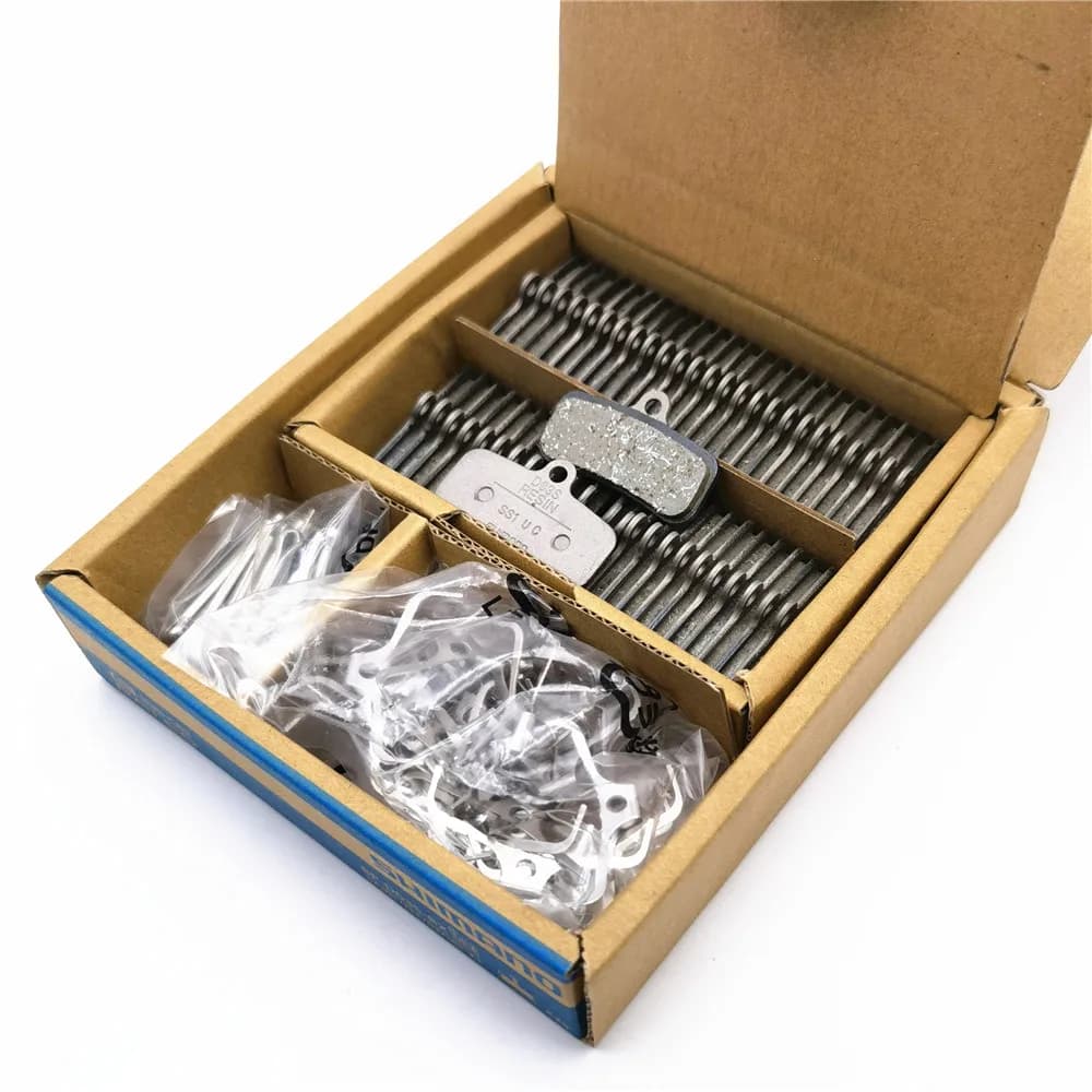 Shimano Disc Brake D03S Resin Pads For 4-Pistons 25 Pairs