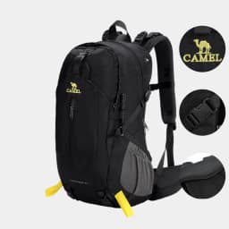 GOLDEN CAMEL Waterproof Backpacks Men Women Climbing Bag for Men Ultralight Hiking Backpack with Sport Bags Covers Camping