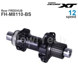 SHIMANO DEORE XT M8110 HUB Groupset Front Hub 100/110x15 mm and Rear FREEHUB 142/148x12 mm E-THRU Axle - Straight Spoke 12-speed