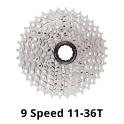 Shimano Alivio M3100 9s Groupset Shifter Lever Long Cage RD-SGS CS-HG400 11-34T HG53 Chain Sunshine 11-36T Cassette For MTB
