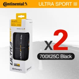 Continental Road Tire 700x25C/28C/23C Ultra Sport III & GRAND Sport Race Black Yellow Road Bike Clincher Folding Gravel Tire