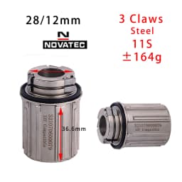 Bike Freehub Aluminum Alloy Rear Hub Body 3 Pawl 8/9/10/11speed Freewheel Body Mtb Mountain Road Bike Parts