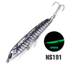 NOEBY Sinking Stickbait Fishing Lure 115mm 64g 130mm 81g Heavy Pencil Artificial Hard Bait for Saltwater Fishing Tackle Lures