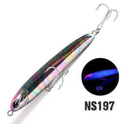 NOEBY Sinking Stickbait Fishing Lure 115mm 64g 130mm 81g Heavy Pencil Artificial Hard Bait for Saltwater Fishing Tackle Lures