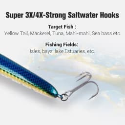 NOEBY Sinking Stickbait Fishing Lure 115mm 64g 130mm 81g Heavy Pencil Artificial Hard Bait for Saltwater Fishing Tackle Lures