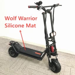 Original Wolf Warrior Silicone Mat for Kaabo Kickscooter Black Foot Pad Sticker for Kaabo Wolf Warrior Electric Scooter Parts
