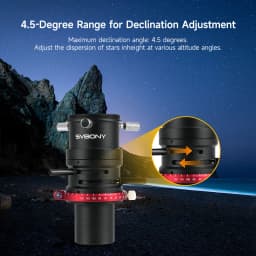 Svbony SV199 Telescope ADC Atmospheric Dispersion Corrector 1.25'' for Telescope Professional Photography Part SV199