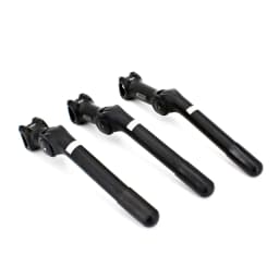 UNO Adjustable Bike Quill Stem 60 Degree Handlebar Stem Riser City Bicycle Front Fork Stem With Quill 25.4 X180mm Stem Extender