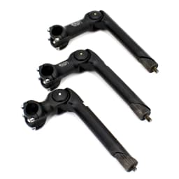 UNO Adjustable Bike Quill Stem 60 Degree Handlebar Stem Riser City Bicycle Front Fork Stem With Quill 25.4 X180mm Stem Extender