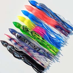 16pcs Replacement Octopus Skirts for Trolling Lures skirt octopus soft fishing lure Rigged skirt Marlin Tuna Pakula game fishing
