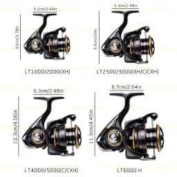 2021 DAIWA LEGALIS CS LT Fishing reel 2000/2500/3000C/4000C Light body 6+1BB LC-ABS Metail Spool 5-12KG Power Ultraleve185g-325g