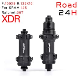 GOLDIX 370 Disc Brake Road Bike Hubs Straight Pull Sealed Bearing Super Light The Central 24H 36T for Shimano SRAM HG XDR 12S