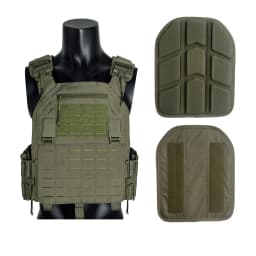 EMERSONGEARS Multifunction 1000D Nylon laser cutting modular quick release LAVC tactical vest with EVA padding A pair