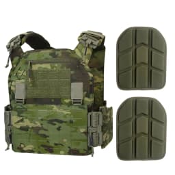 EMERSONGEARS Multifunction 1000D Nylon laser cutting modular quick release LAVC tactical vest with EVA padding A pair