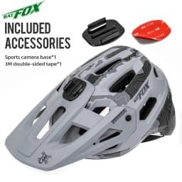 BATFOX New Outdoor DH MTB Bicycle Helmet Integrally-molded Road Mountain Bike Helmet Ultralight Racing Riding Cycling Helmet