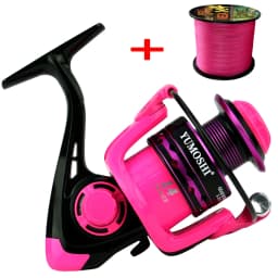 Stong Power Fishing Reel +Line 2000-7000 Spinning More Stable For Any Fish Species Left/Right Hand Spinning Reel Max Drag 5-12Kg