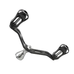 EKFan 115MM Fishing Carbon Double Handles 35G For Dawa Shmano Spinning Reel DIY