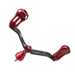 EKFan 115MM Fishing Carbon Double Handles 35G For Dawa Shmano Spinning Reel DIY