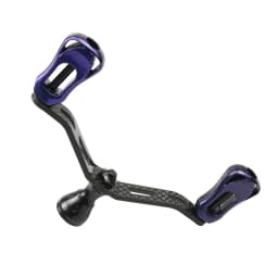 EKFan 115MM Fishing Carbon Double Handles 35G For Dawa Shmano Spinning Reel DIY