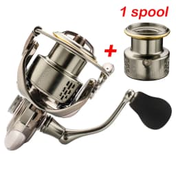 Fishing Reel 1000-6000 5.2:1 9+1BB Fishing Reels MAX Drag 10-25KG Power Spinning Reel Metal body Reel For Seawater Reel