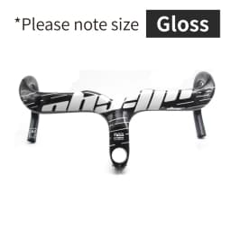 ULLICYC-Integrated Carbon Road Bicycle Handlebar, T800, 28.6mm, Gloss/Matte, Internal Routing, Superlight Bike Accessories