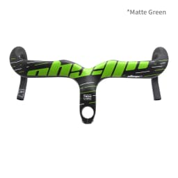 ULLICYC-Integrated Carbon Road Bicycle Handlebar, T800, 28.6mm, Gloss/Matte, Internal Routing, Superlight Bike Accessories
