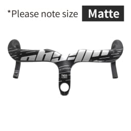 ULLICYC-Integrated Carbon Road Bicycle Handlebar, T800, 28.6mm, Gloss/Matte, Internal Routing, Superlight Bike Accessories