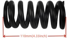 Suitable for spring 35MM bicycle shock absorber DNM RCP-2S&RCP-2AR with length 110MM-130MM-160MM