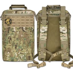 Rhino Rescue First Aid Backpack 20L 1000D Nylon Tactical Backpack First Aid Trauma Kit Out Bag for Hiking Camping R20
