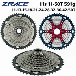ZRACE Bicycle Cassette 11 Speed MTB Bike Freewheel 11-46T / 11-50T / 11-52T Aluminum Alloy Bracket, 11s CASSETTE