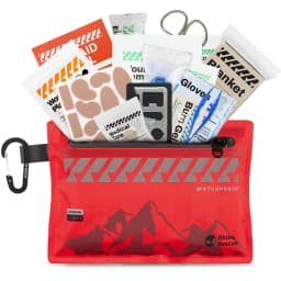 Small First Aid Kit RHINO RESCUE Ultralight Waterproof Medical Kit for Hiking Camping Backpacking Cycling Travel Vehicles 105PC