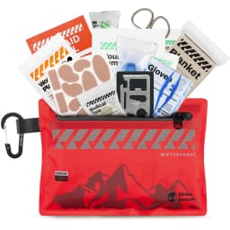 Small First Aid Kit RHINO RESCUE Ultralight Waterproof Medical Kit for Hiking Camping Backpacking Cycling Travel Vehicles 105PC