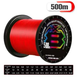 Japan Original Xbraid Upgrade X8 Multicolor High Quality Multifilament Line Super Strong Saltwater Fishing Line 1000M/500M/300M