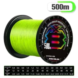 Japan Original Xbraid Upgrade X8 Multicolor High Quality Multifilament Line Super Strong Saltwater Fishing Line 1000M/500M/300M