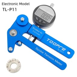 TOOPRE Bicycle Spoke Tension Meter Digital Display Rim Correction Tool Mechanical Wheel Steel Wire Ring Adjustment Measuring