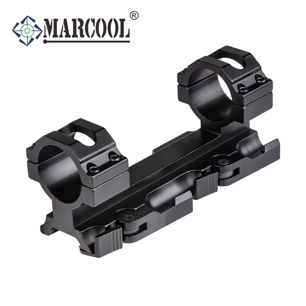 Marcool Tactical 25.4/30mm One-piece Ring Mount with Quick Release Aluminum Alloy Mount