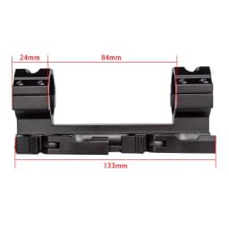 Marcool Tactical 25.4/30mm One-piece Ring Mount with Quick Release Aluminum Alloy Mount