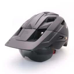 Bike Helmet With Sun Goggle Visor Men Bicycle Helmet Sunglasses Shield Road MTB Cycling Helmets