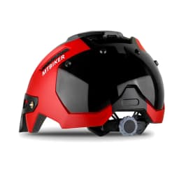 Bike Helmet With Sun Goggle Visor Men Bicycle Helmet Sunglasses Shield Road MTB Cycling Helmets